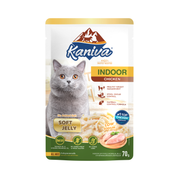 Kaniva Indoor Chicken in Jelly Pouch  