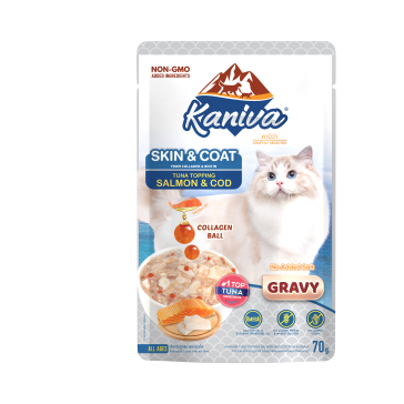  Kaniva Wet Food Skin & Coat Salmon & Cod