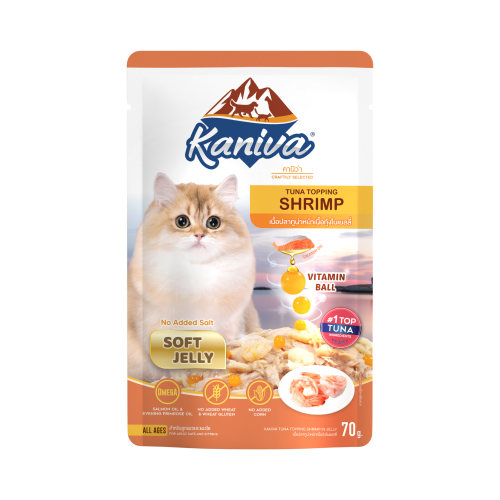 Kaniva Tuna Topping Shrimp Pouch  