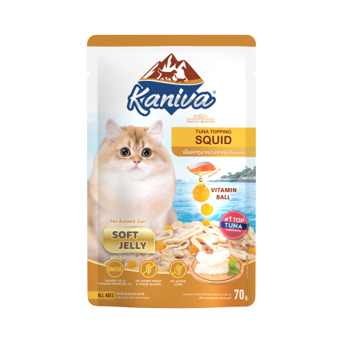 Kaniva Tuna Topping Squid Pouch  